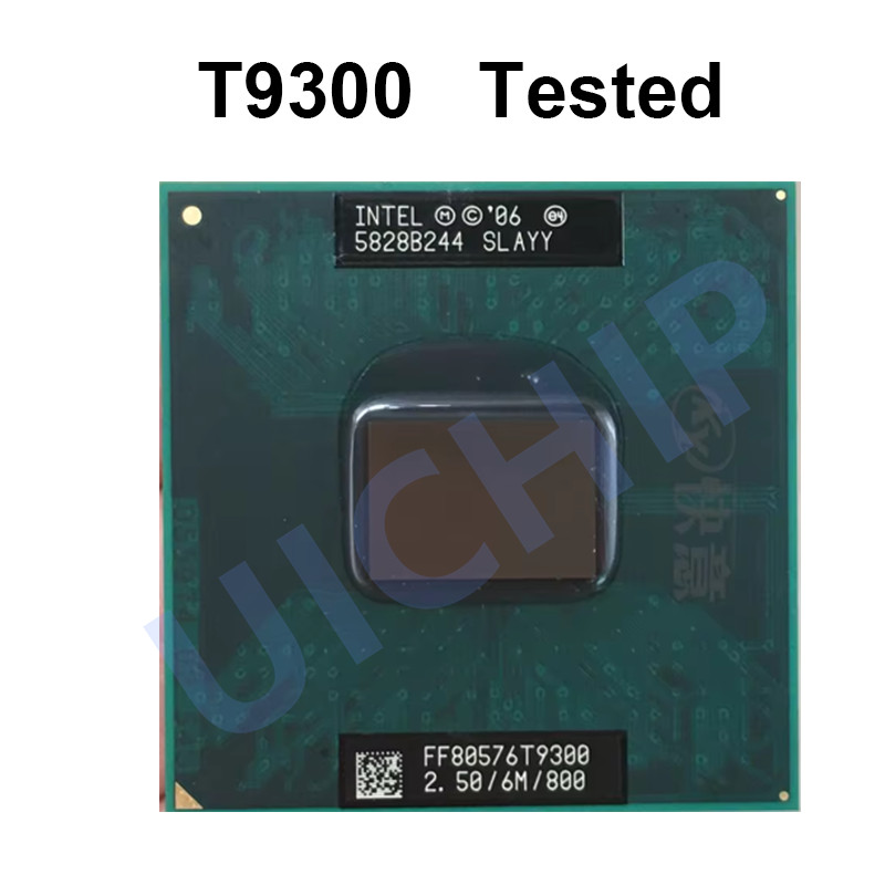 100% Original Core 2 Duo T9300 CPU Laptop processor PGA 478 CPU For HM55