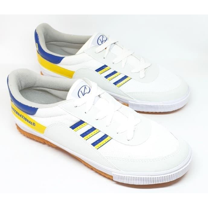 Victor Badminton - Sepatu Capung Putih Biru Kuning [34-45] / Sepatu Olahraga