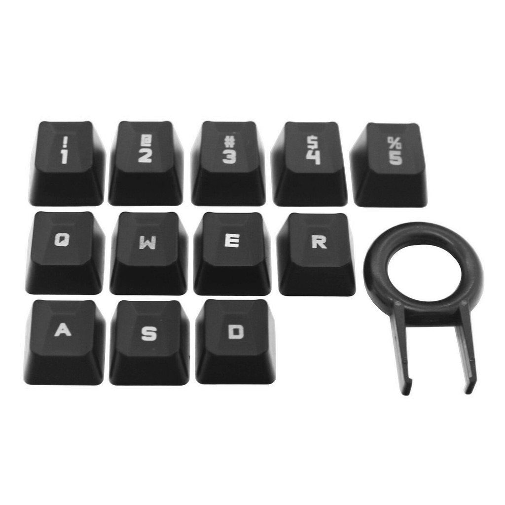 Bagusshop 12Pcs Bump Keyboard Keycaps for Logitech G413 G910 G810 G310 G613 K840 Romer-G Switch Mech