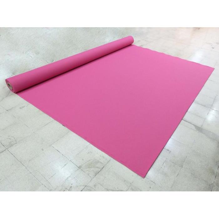 Karpet Meteran SARAYE BLUDRU POLOS 1m x 3m Karpet Pameran Lebar Karpet 3 mtr - Pink