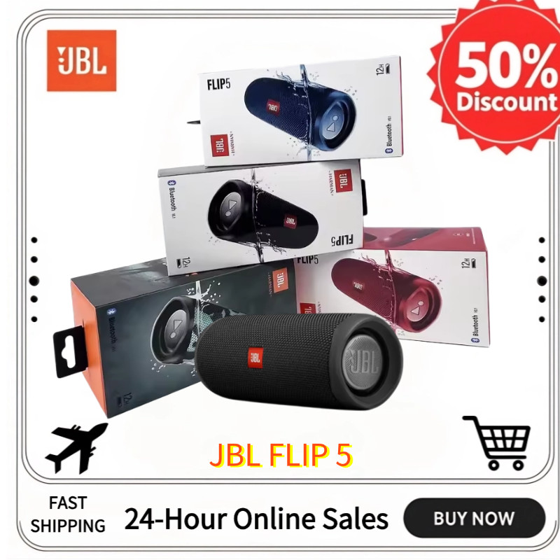 Original JBL Flip5 Bluetooth speaker Mini portable waterproof wireless speaker bass stereo music