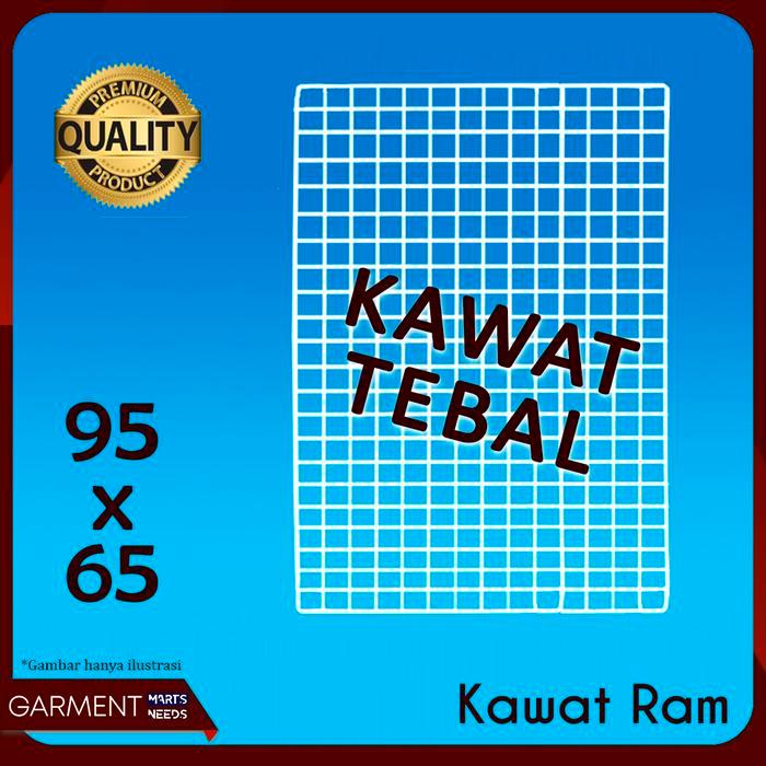 Ram Kawat 95 x 65 TEBAL Pajangan Rak Display Aksesoris HP