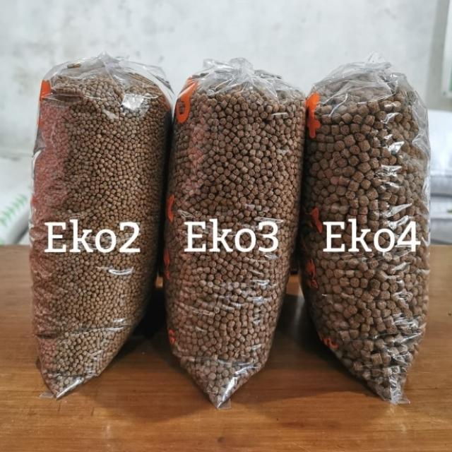 EKO FEED PAKAN IKAN LELE MUJAIR PATIN MAS GURAME