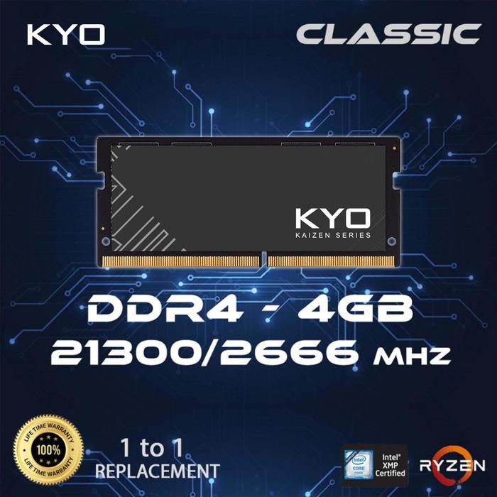 RAM NB KAIZEN DDR4 4GB 21300 / 2666 MHz RAM NB DDR4 4GB 2666 MHz