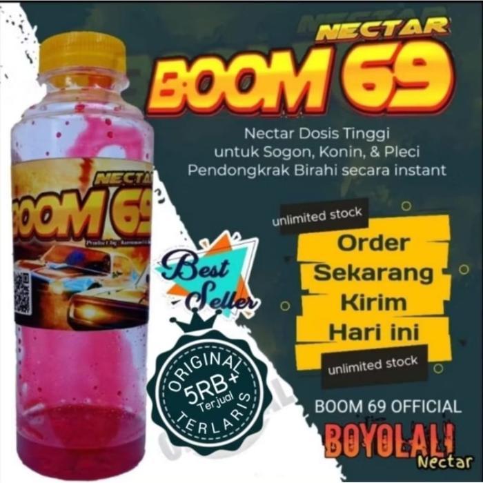 Nektar Boom 69 Nectar Pleci Sogon Colibri Asli Original
