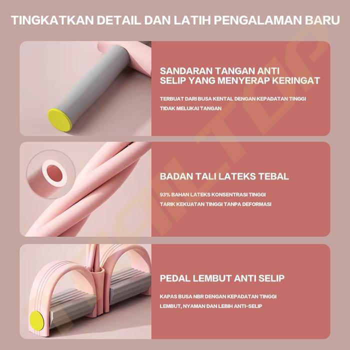 Paket Yoga Matras Olahraga Dan Tummy Trimer Fitnes Set Karpet Olahraga Workout Alat Olahraga