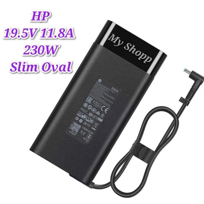 Adaptor Charger Laptop HP VICTUS Gaming 16 16-s0009AX 16-s0010AX 19.5V 11.8A 230W Slim Oval