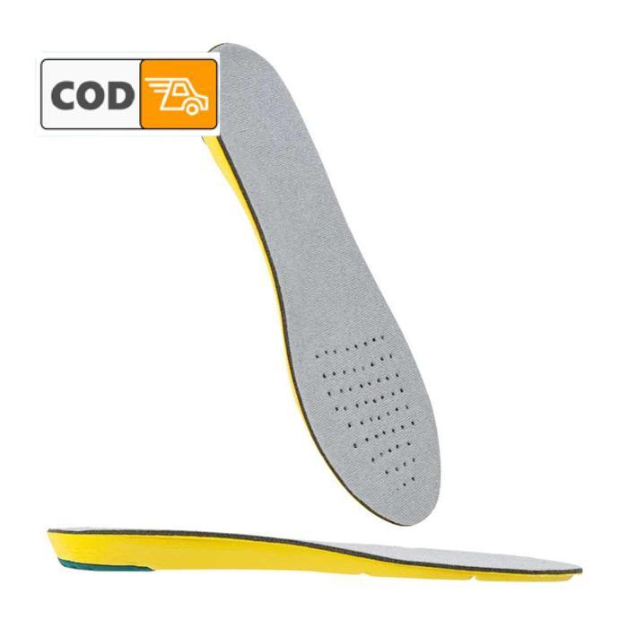 Alas Sol Dalam Sepatu Bahan Karet PU Kain Lembut untuk Bantalan Olahraga Lari Jogging Jalan Kaki