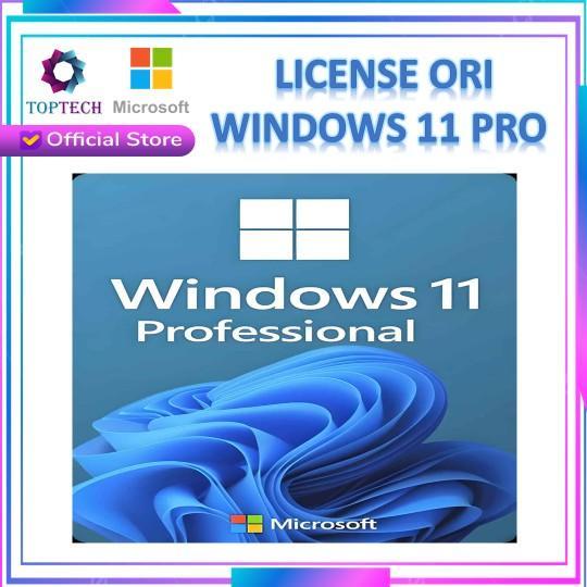 MICROSOFT WINDOWS 11 PRO - WINDOWS 10 PRO RESMI ORIGINAL LICENSE WINDOWS 11 PROFESIONAL