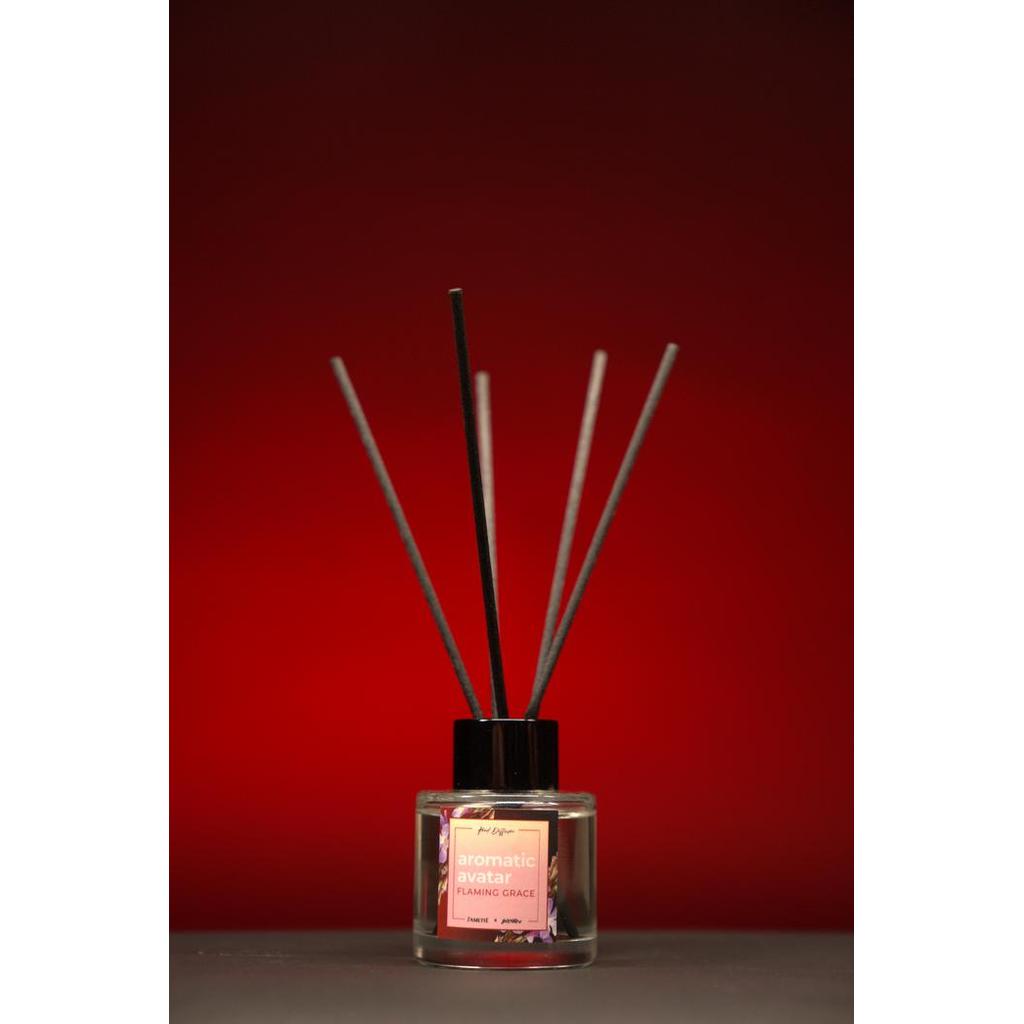 Jamette x JKT48V Pia Meraleo - Flaming Grace Reed Diffuser 50ml (Collaboration Edition)