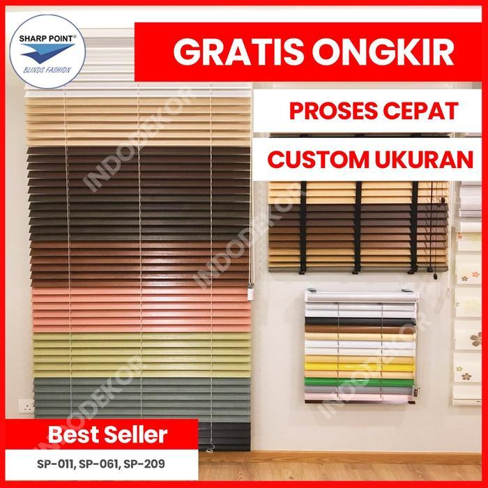 Horizontal Blind Kombinasi / Venetian Blind Pelangi / Venetian Blind 3