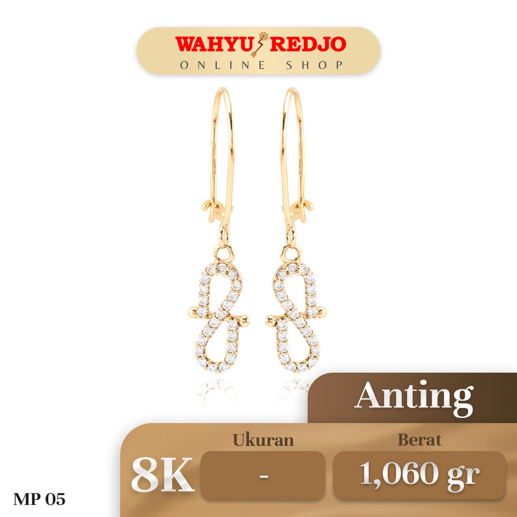 Anting Emas Kadar 8K Wahyu Redjo AN-8K 30249505