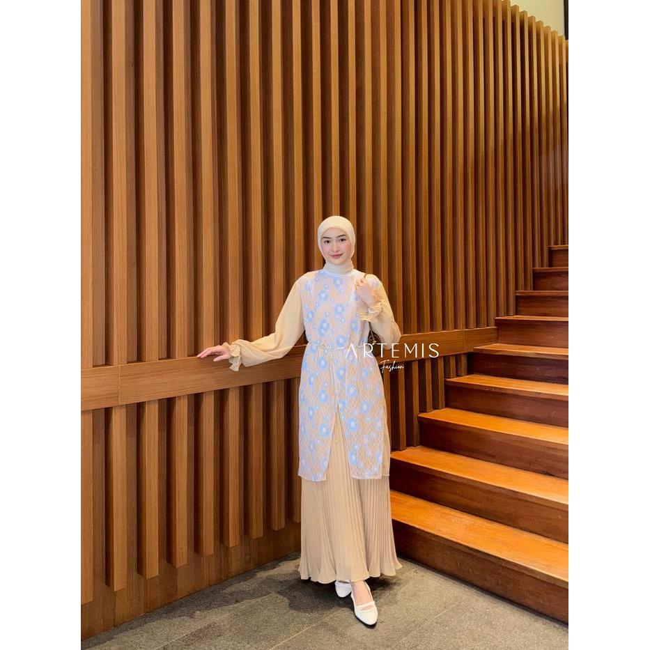 ARTEMIS FASHION- KALUNA DRESS BRUKAT OUTHER