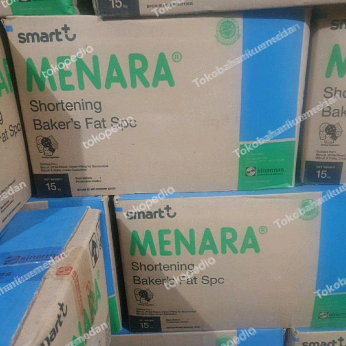 Menara mentega putih 15kg