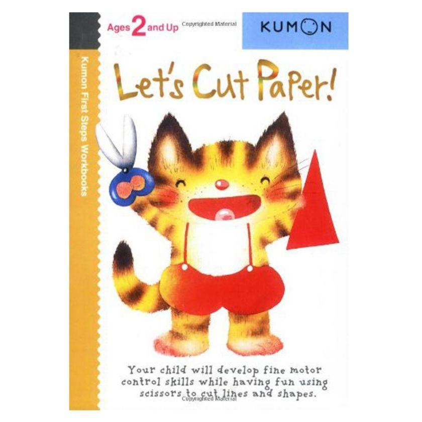 Kumon Let'S Cut Paper 2+ - Buku Matematika Anak