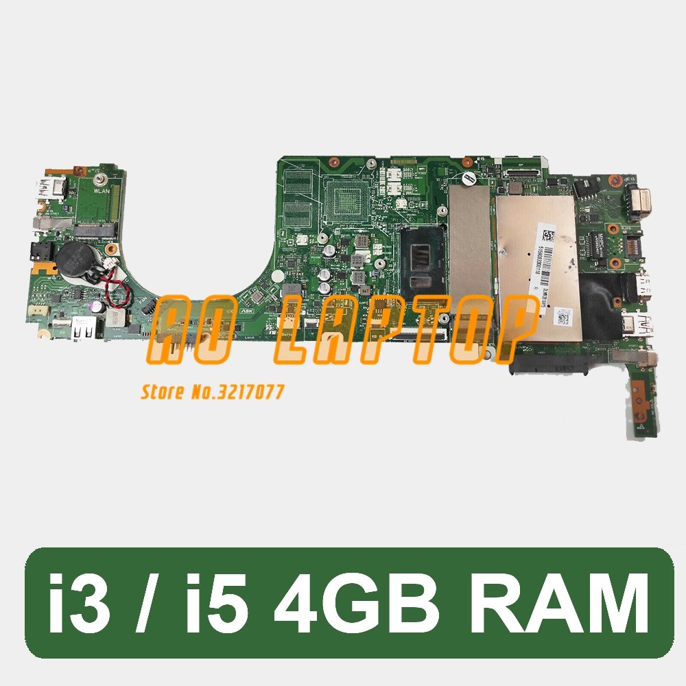 For Lenovo V330-14IKB Laptop PC Motherboard Intel Core i3 i5 4GB RAM DDR4 LA-F481P Notebook