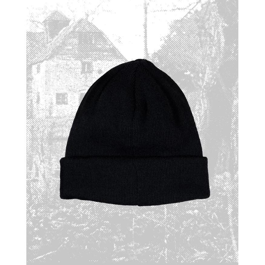 Topi Kupluk Minimalis Black Sabbath X Lawless Jakarta - Vol.4 Logo Type Beanie - Black