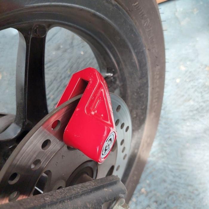 AHM Kunci Motor Cakram Gembok ORI Honda asli Cakram GEMBOK MOTOR Accessories antimaling