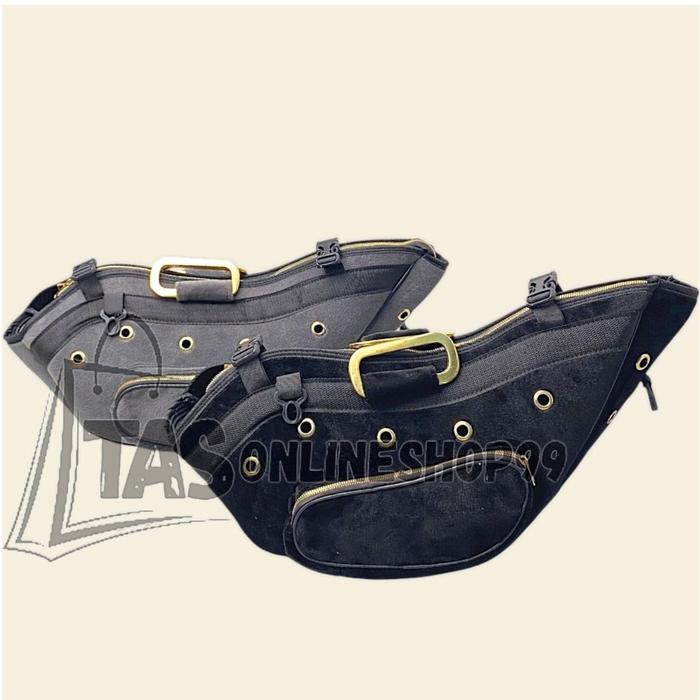 DISKON TASONLINESHOP TAS KISO AYAM BANGKOK BAHAN BULU BELUDRU PREMIUM - TAS SELEMPANG AYAM BANGKOK