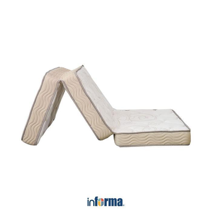 INFORMA SLEEP 90X195X14 CM TRIBECA KASUR LIPAT PORTABLE - KREM