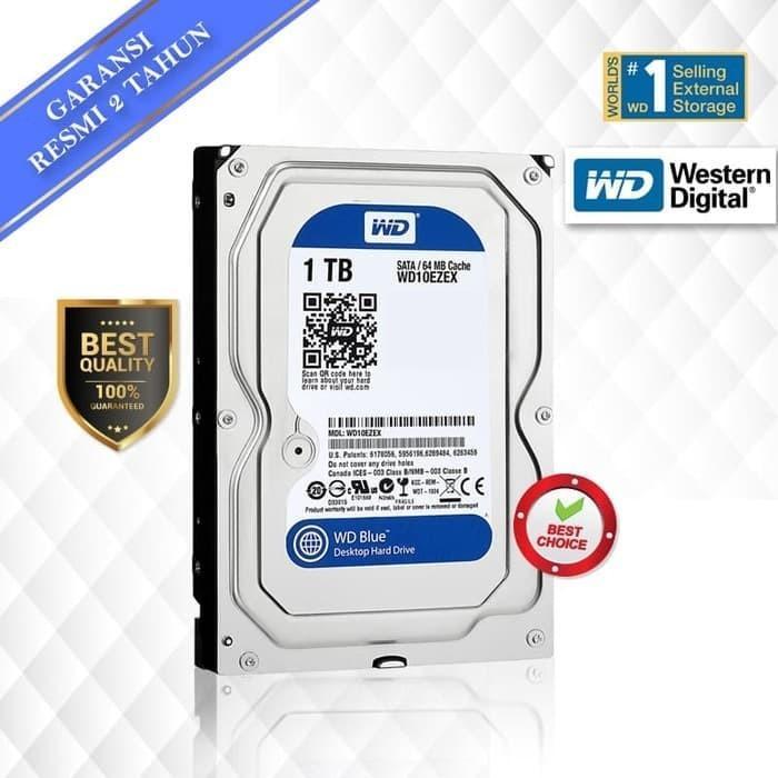 WD Blue HDD 1TB 2TB 4TB 6TB 8TB 10TB - Hard Disk Internal 3.5" Inch SATA III