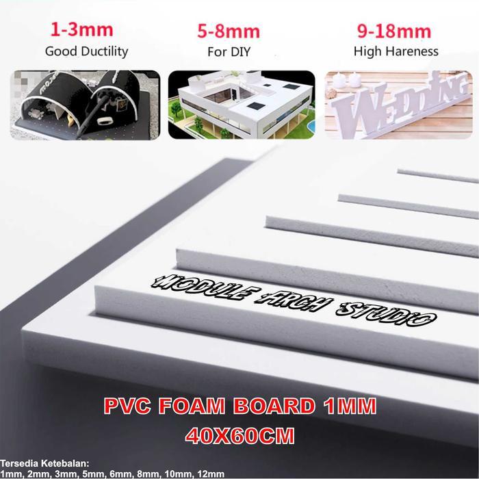 PVC Foam Board 1mm 40cmx60cm