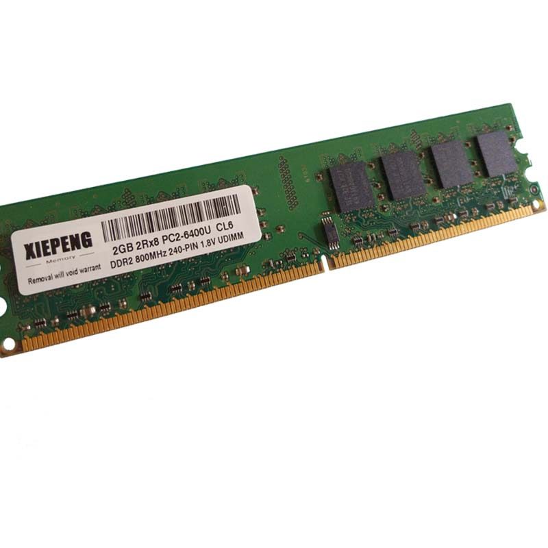 2GB DDR2 800MHz 4GB 2Rx8 PC2-6400U 4G PC2 5300 NON ECC RAM for DELL Precision WorkStation 390 T3400