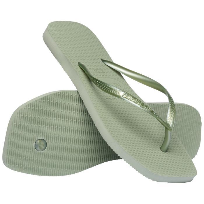 Terlaris Havaianas 1156 Slim Square - Smoke Green - Sandal Wanita #Gratisongkir