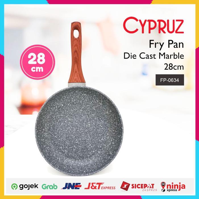 Wajan Fry Pan Marble Cyprus 28 Cm Fp-0634
