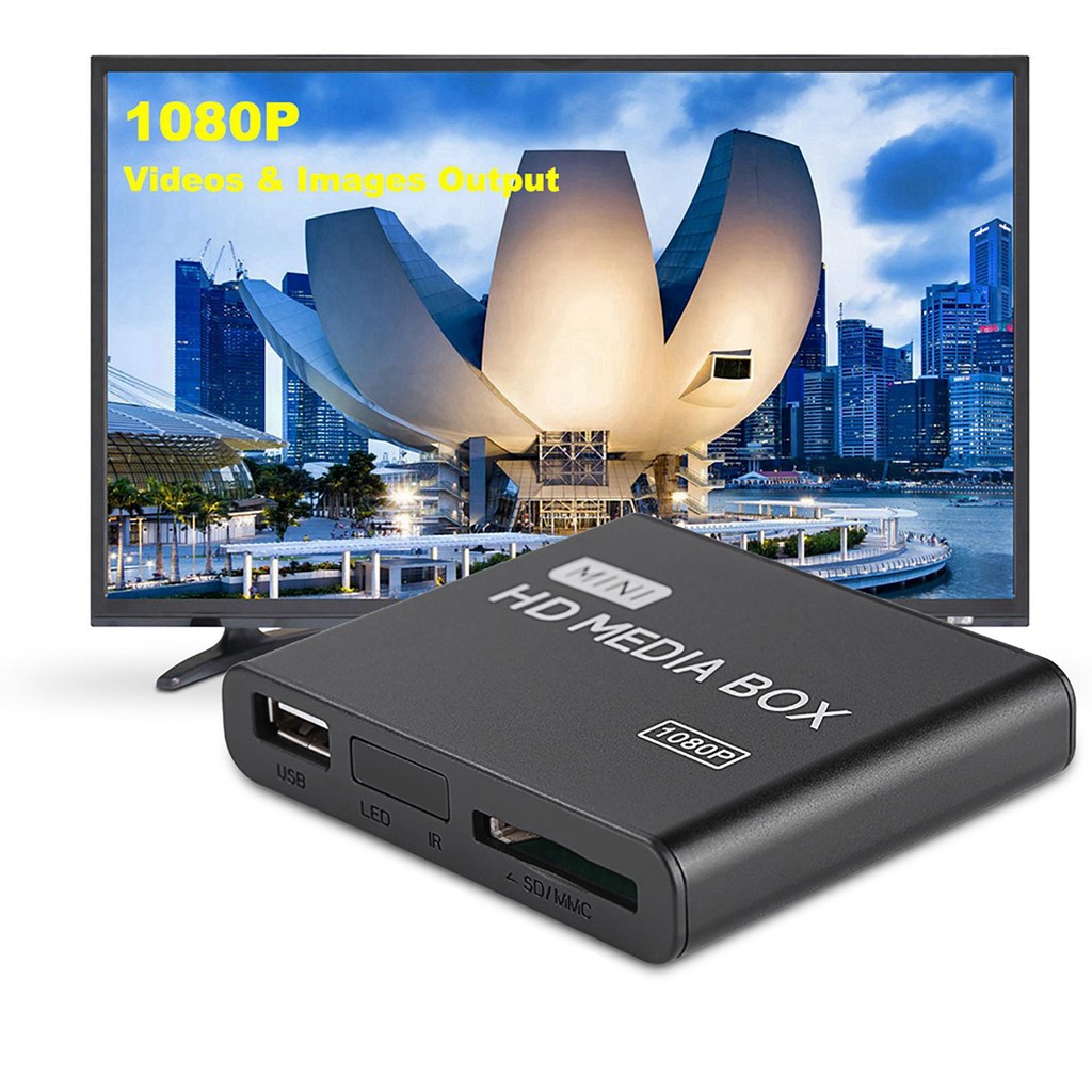High Definition Media Player Video Player Full HD Mini Box Media Player 1080P Media Player Box
