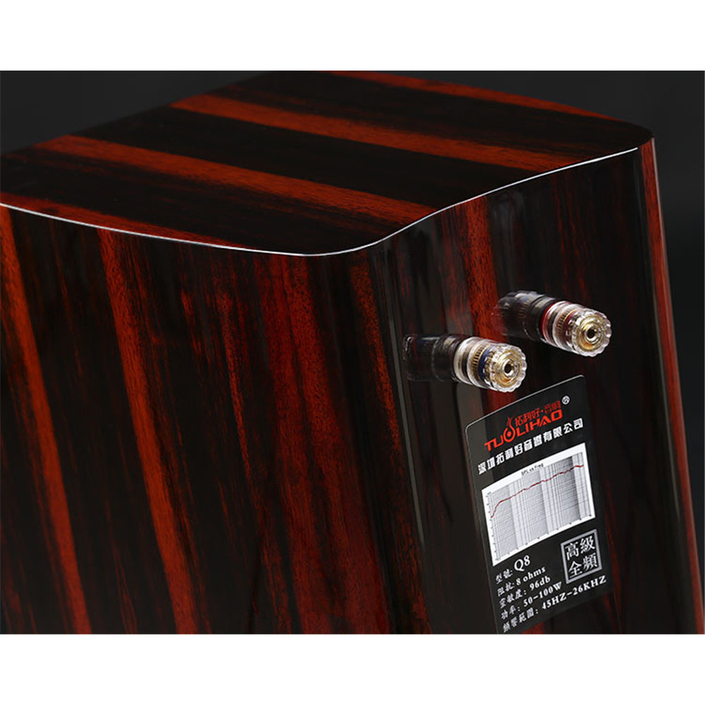 New Q8 6.5 Inch 3th Full-Range Bookself Speaker HiFi 8ohms 96dB neodymium magnet Driver Matching