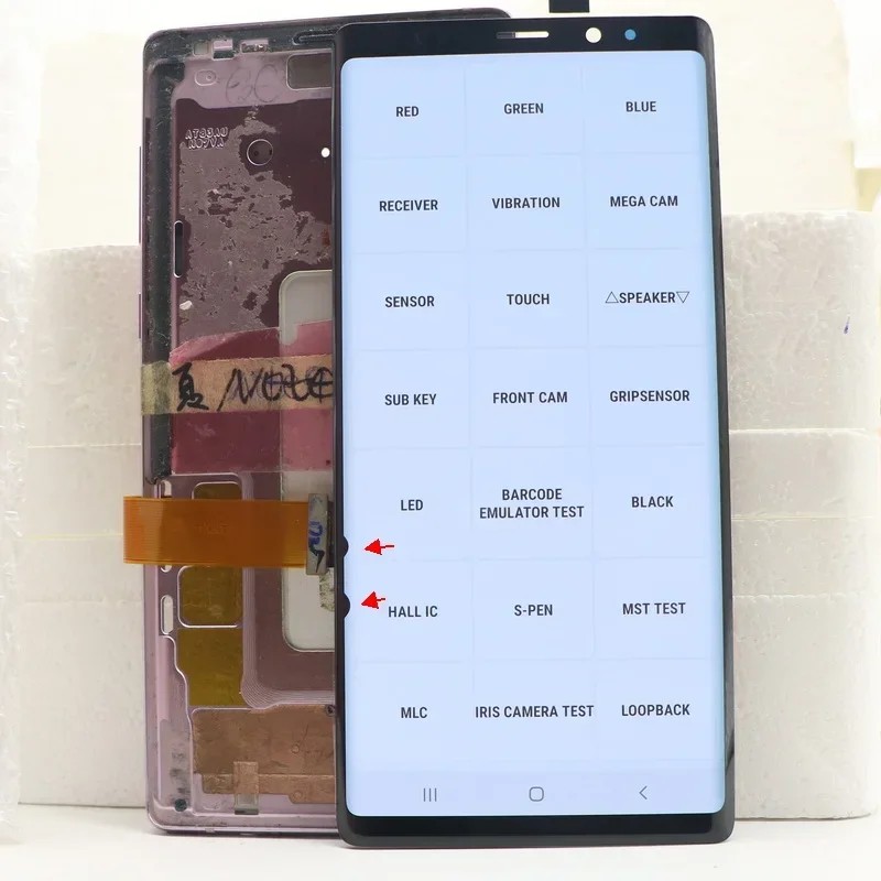 AMOLED 6.4''Note 9 LCD for SAMSUNG GALAXY Note9 Lcd Display N960 N960D N960F N960U Touch Screen