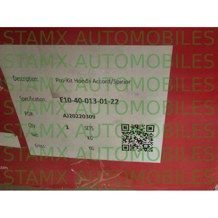 Per Ceper / Lowering Spring Merk Eibach Prokit Honda Accord Cp / Cp2 2.4 Atau 2.400Cc 2008-2012