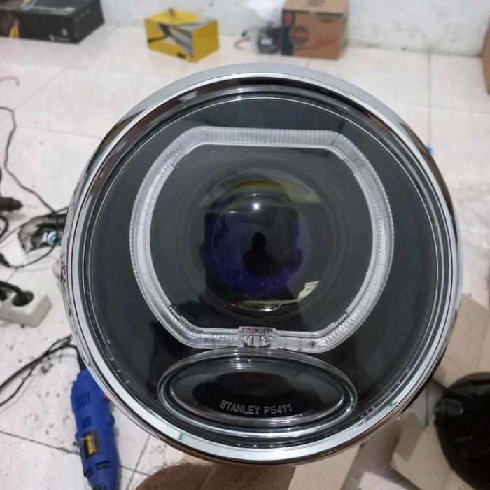 Lampu RX king Bulat Set Biled Reflektor Motorcycle