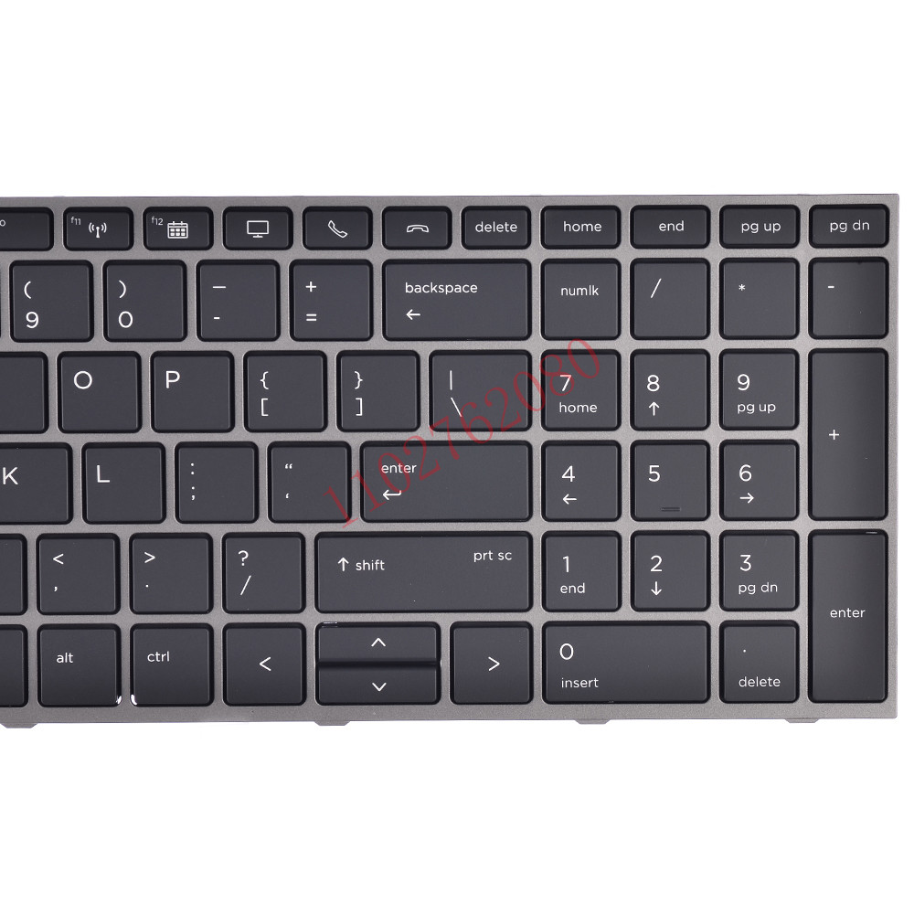 US Laptop Keyboard for HP ZBOOK 15 G5/15 G6 ZBOOK 17 G5/17 G6 With Backlit