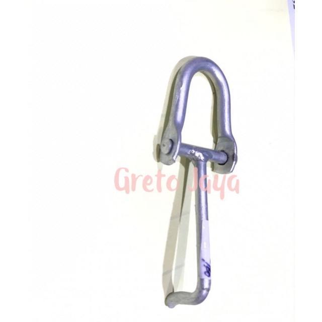 "New" Pengait Gembok Pintu Rolling Door / Overvall Roling dor Overval Overpal Besi Kait