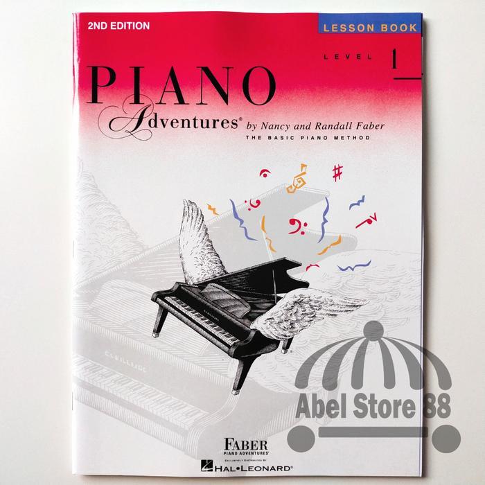 Piano Adventure Lesson Book Level 1 Buku Metode Belajar Piano Pemula Anak SD