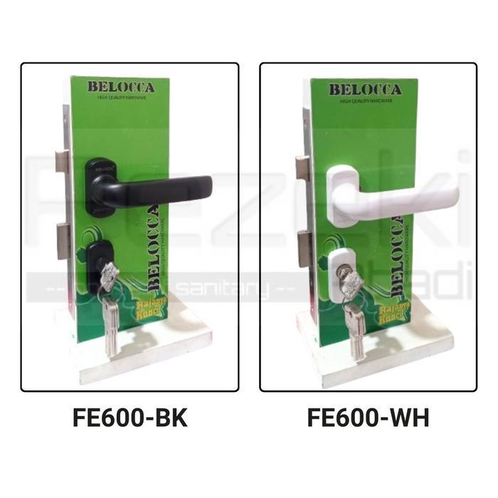 Kunci Pintu Aluminium Belocca - Handle Rossete Kunci PintuBesiTeralis Kualitas Premium