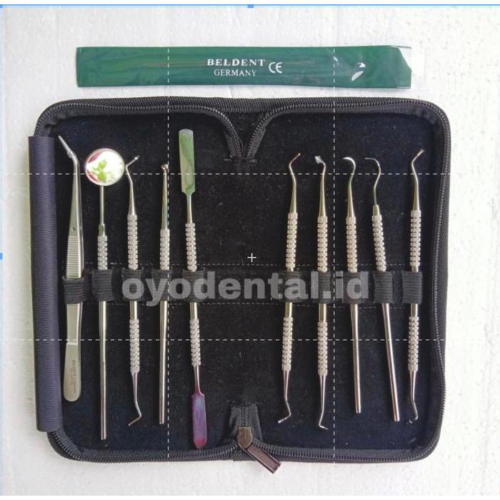 Dental instrument kit / diagnostic set / instrument dasar / beldent