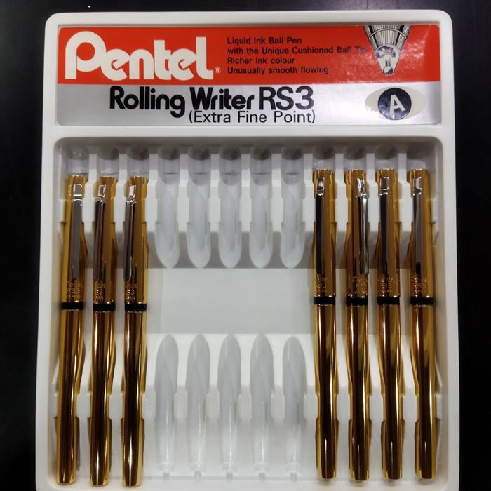 PULPEN/BALLPOINT/BOLPOIN GROSIR TANDA TANGAN PENTEL RS 3