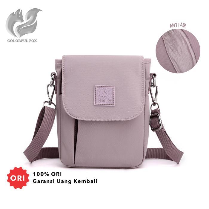 Hody Bag - Tas Selempang Wanita Waistbag Anti Air Colorful Fox