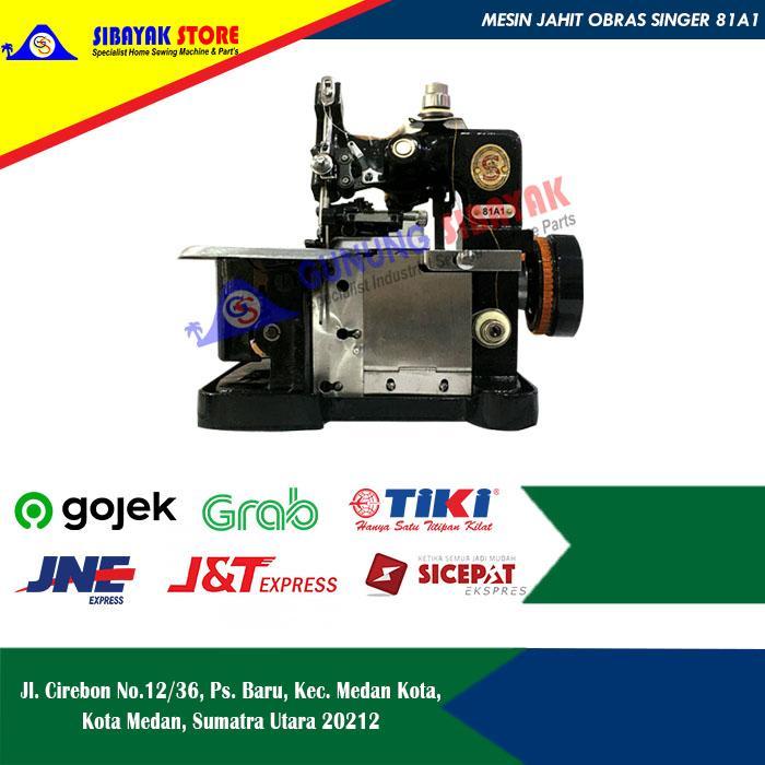 Mesin Jahit - Mesin Obras SINGER 81A1 Benang 3