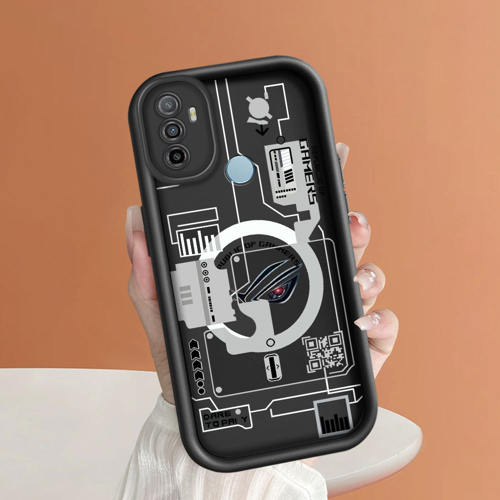 Casing Hp Untuk OPPO A53 A33 2020 Phone Case Softcase Soft Imut Kesing Kartun Cover Cartun Pria Cass