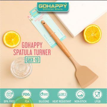 SPATULA SET SILIKON Gagang stainless Sutil Turner skimmer soup ladle