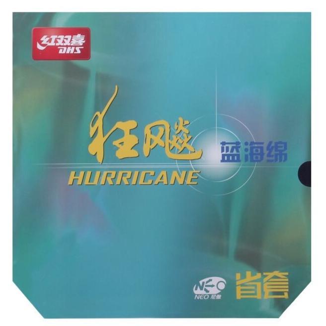 DHS HURRICANE 3 NEO PROVINCE BLUE SPONGE - Karet Pingpong Tenis Meja Bet DHS Hurricane 3 Neo