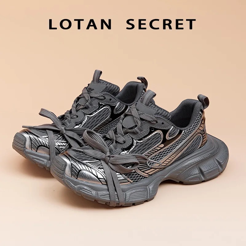 Paris 3XL Dad Shoes Women's Casual Sport Shoes Thick Bottom Men's Women's Spring Summer New Style