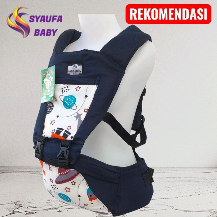 SYAUFA BABY Gendongan Bayi Depan Hipseat kuat gendongan bayi mshape Siap Kirim