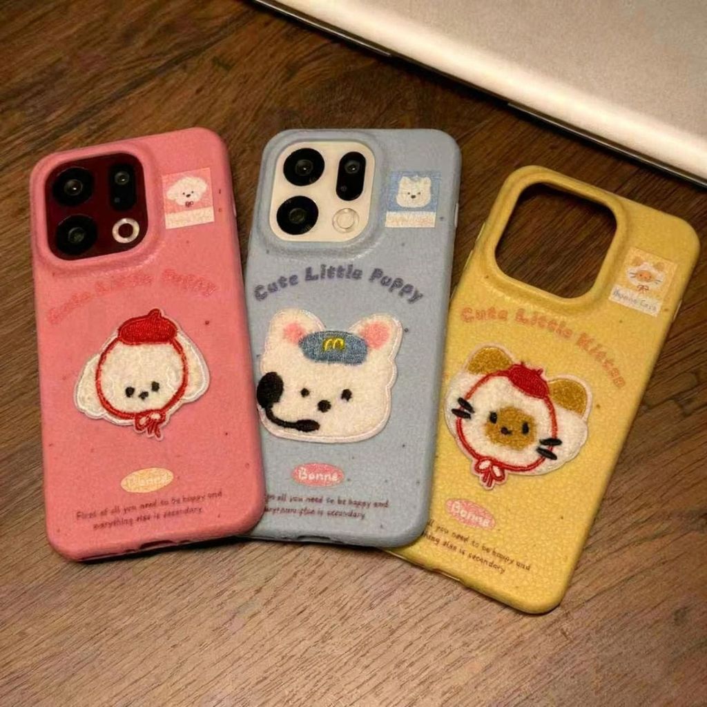 Lucu Anjing Kartun Case Samsung S21 Fe S22 Ultra S23 Fe A11 M11 M15 5G M14 Note 20 Ultra A12 M12 S24