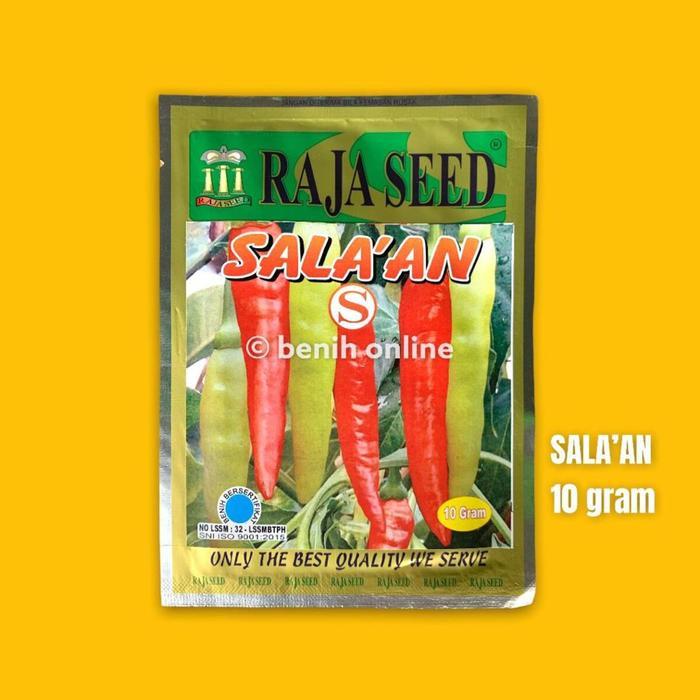 Little_Little_ Benih Cabe Rawit Setan Salakan Salaan 10 Gram Raja Seed Rawit Merah