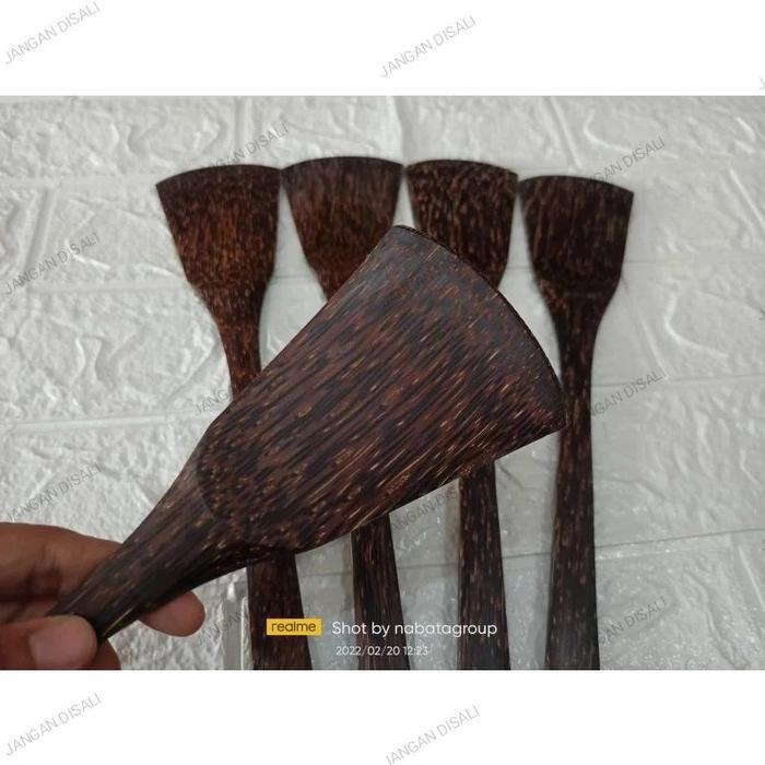 sutil kayu aren / spatula aren / sodet aren/ sutil kayu
